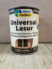 13,20€/L Profi Farben Premium Universal-Lasur 0,75L Holz Dünnschicht-Lasur A203)