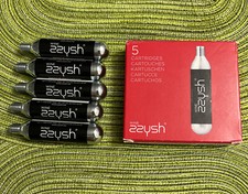 5 Stück zzysh Champagne Cartridges für Sparkling Wine, schwarz  mit 4,4g Argon