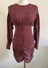 ZARA drapiertes, figurbetontes