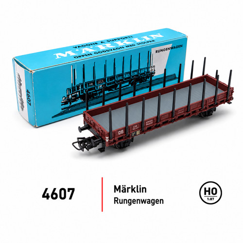 Märklin 4607 rungenwagen - märklin,