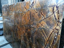 Marmorplatte Natursteinplatte braun f. Waschtisch Esstisch Beistelltisch Ablage