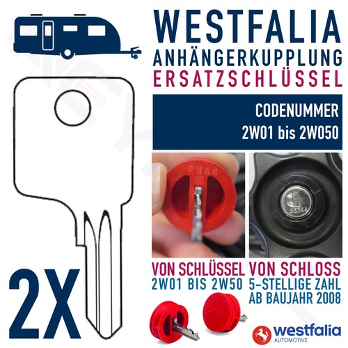 Ersatzschlüssel - 2x,
