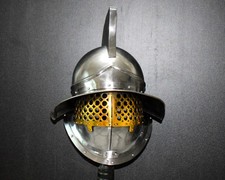 Halloween Gladiator Murmillo Helm Gladiator Combat SCA Larp & Reenactment