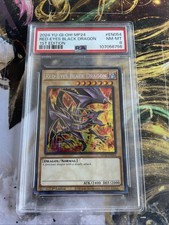 Red-Eyes Black Dragon Mp24 PSA 8 Yu Gi Oh Secret Rare English 1st Edition