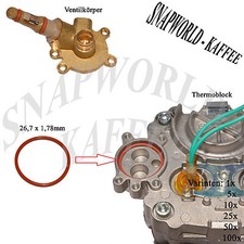 Dichtung Ventilkörper Thermoblock Support Saeco Royal Magic Stratos Incanto