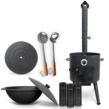 Feuerofen Ø 40 cm 2 mm Stahl