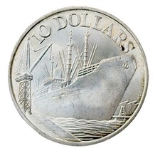 Singapur 10 Dollar 1975