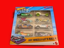 Hot Wheels Let's Race Netflix GT-Scorcher Baja Truck Dragon Blaster 8er Pack