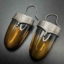 Imposante designer ohrringe