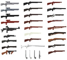 Playmobil Gewehr Waffe Karabiner Jagdgewehr Bajonett Scharfschütze Auswahl
