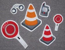 Polizei Zubehör Aufnäher