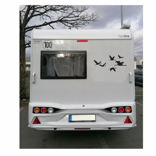 Kranich aufkleber wohnmobil - aufkleber,