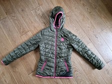 Vingino Winterjacke Wendejacke Mädchen Gr. 164 - 176 Olivgrün