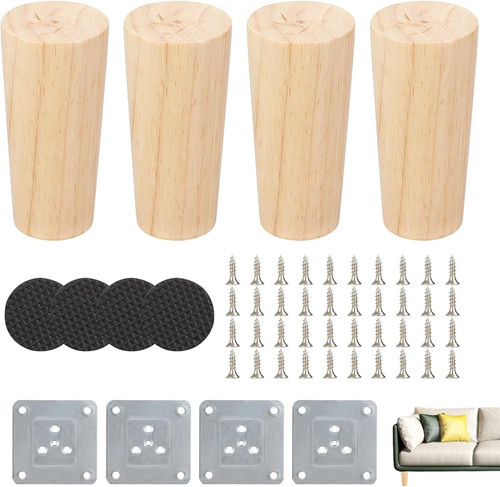 Möbelfüße holz stück - möbelfüße,
