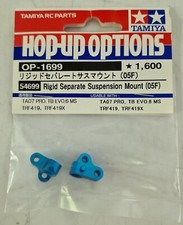 Tamiya 54699, TRF419 / TRF419X / Evo 6, Tuning Alu Aufhängungshalter 05F, NEU