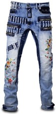 Herren Jeans Hose ausgefallene