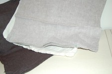 Scantex Kissenbezug - hellgrau - 100% Leinen -