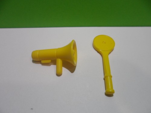 Playmobil gelbes megaphon - gelbes,