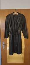 Ledermantel Damen Schwarz
