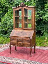 Barock Sekretär Vitrine