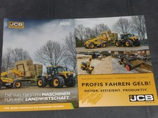 JCB AGRI Traktoren, Treleskoplader, Radlader Prospekte ( 25561 )