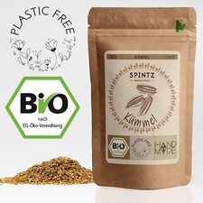 1000g BIO Kümmel ganz Kümmelsamen Kümmelsaat für Kümmeltee plastikfrei verpackt