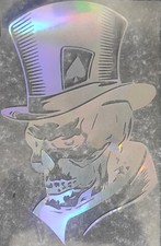 Skelett Aufkleber Sticker Totenkopf Joker Pik Ass Auto Motorrad Style 25cm