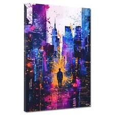 New York Skyline Pop Art bunt