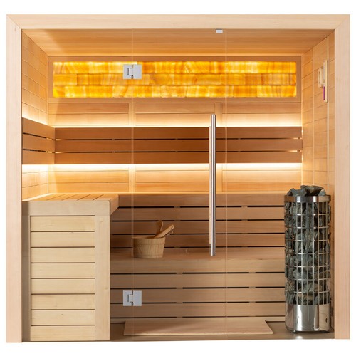 Sauna 200x170 aus hemlock - cm,