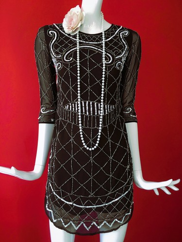 Lace beads flapper 1920er - beads,