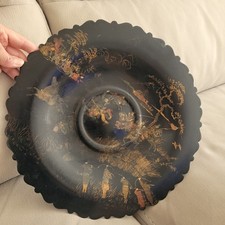 Antike Pappmaché Teller