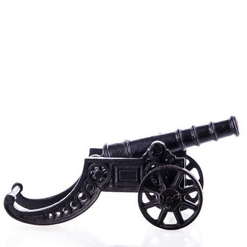 Skulptur gusseisen kanone - skulptur,