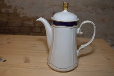 Kaffeekanne von Johann Seltmann Vohenstrauss, Farbe : weiß, H=26cm, Echt Kobalt
