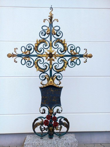 Grabkreuz handgeschmiedet - , |
