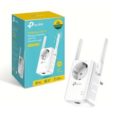 TP-Link TL-WA860RE WLAN Repeater mit integrierter Steckdose für stabiles Interne
