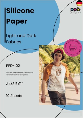 Ppd silikonpapier - 10, x