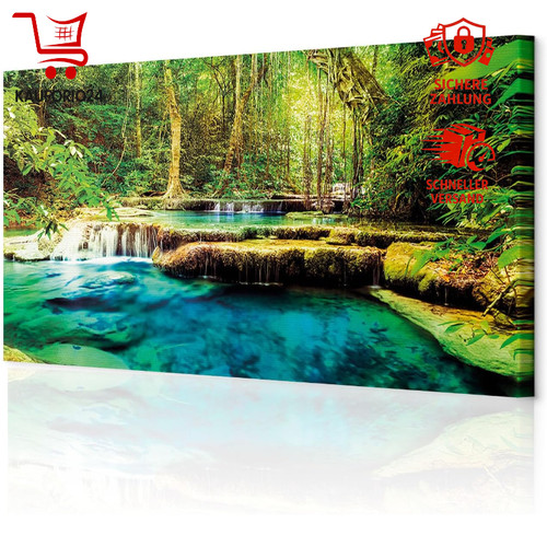 Bilder wasserfall 120x40 - bilder,
