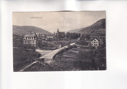 G1344 amorbach odenwald ak - amorbach,