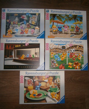 Ravensburger Puzzle* Gelini 5 x 1000 Teile, vollständig! selten!* TOP-Zustand!