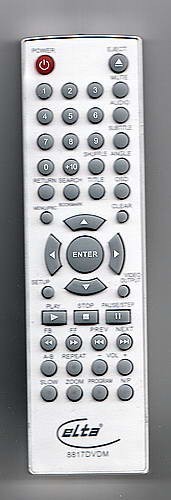 Elta fernbedienung 8817dvdm - elta,