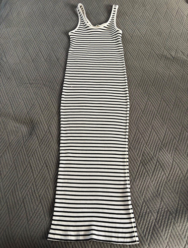Damen trägerkleid lang - h&m,