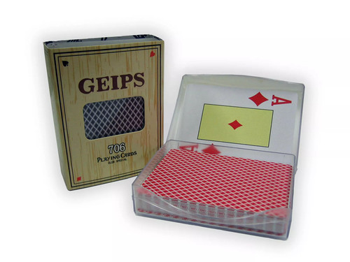 Geips 706 plastikkarten - 706, poker