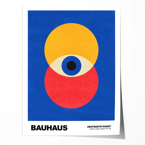 Poster bauhaus geometrische - poster,
