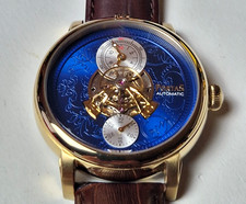 PortaS Automatikuhr,zentrale offene Unruh(Artikel Nr.0639)