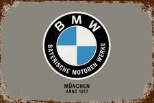 Blechschild BMW 30 x 20 cm
