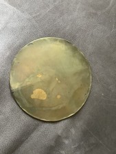 orig Pendellinse  eines Faltpendel Comtoise / Morbier / Morez f. Bastler