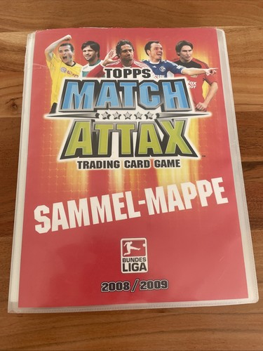 Match attax 2008 2009 - match, 2008/2009