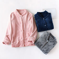 Damen Gestreift Flanell