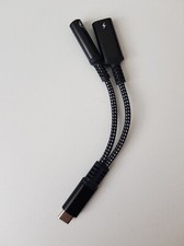 USB C auf 3,5mm Kopfhöreranschluss Adapter AUX Audio, Ladegerät Kompatibel, Goog