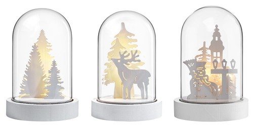 Livarno led glaskuppel deko - livarno,